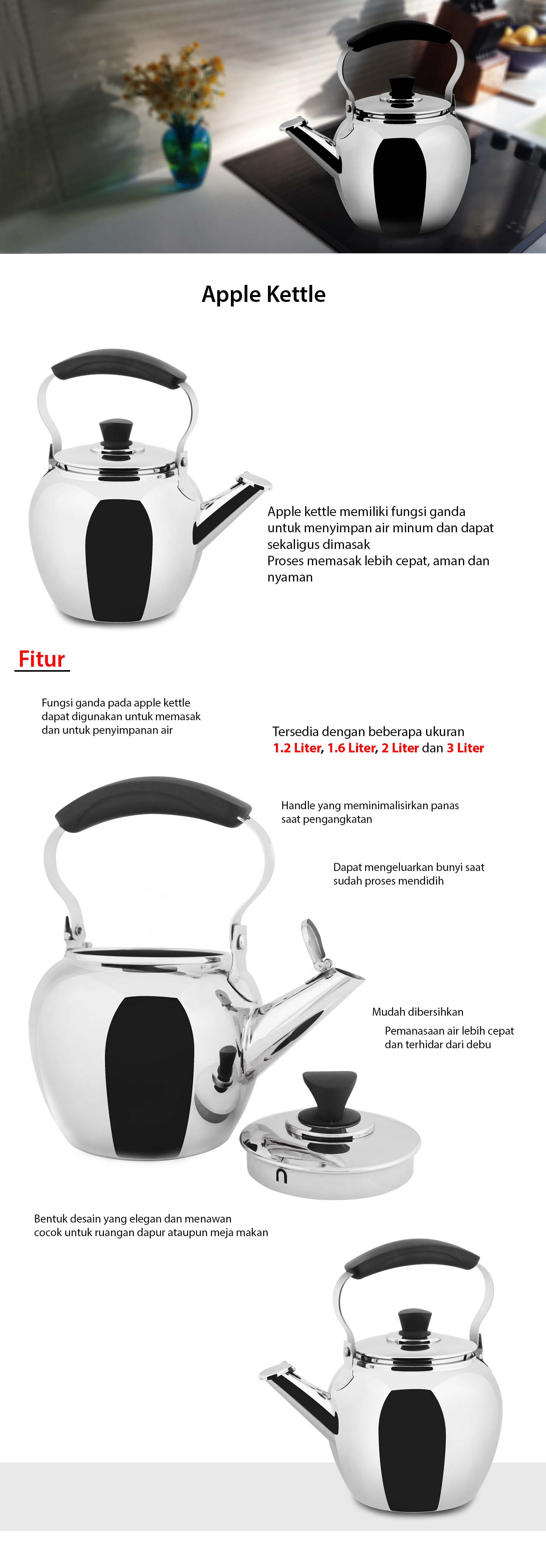 Apple Tea kettle